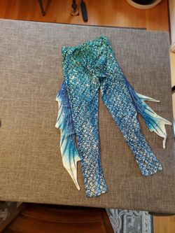 Halloween costume Aqua woman pants size medium