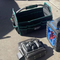 Bolsa de herramienta para electricista y una bolsa para cargar herramienta