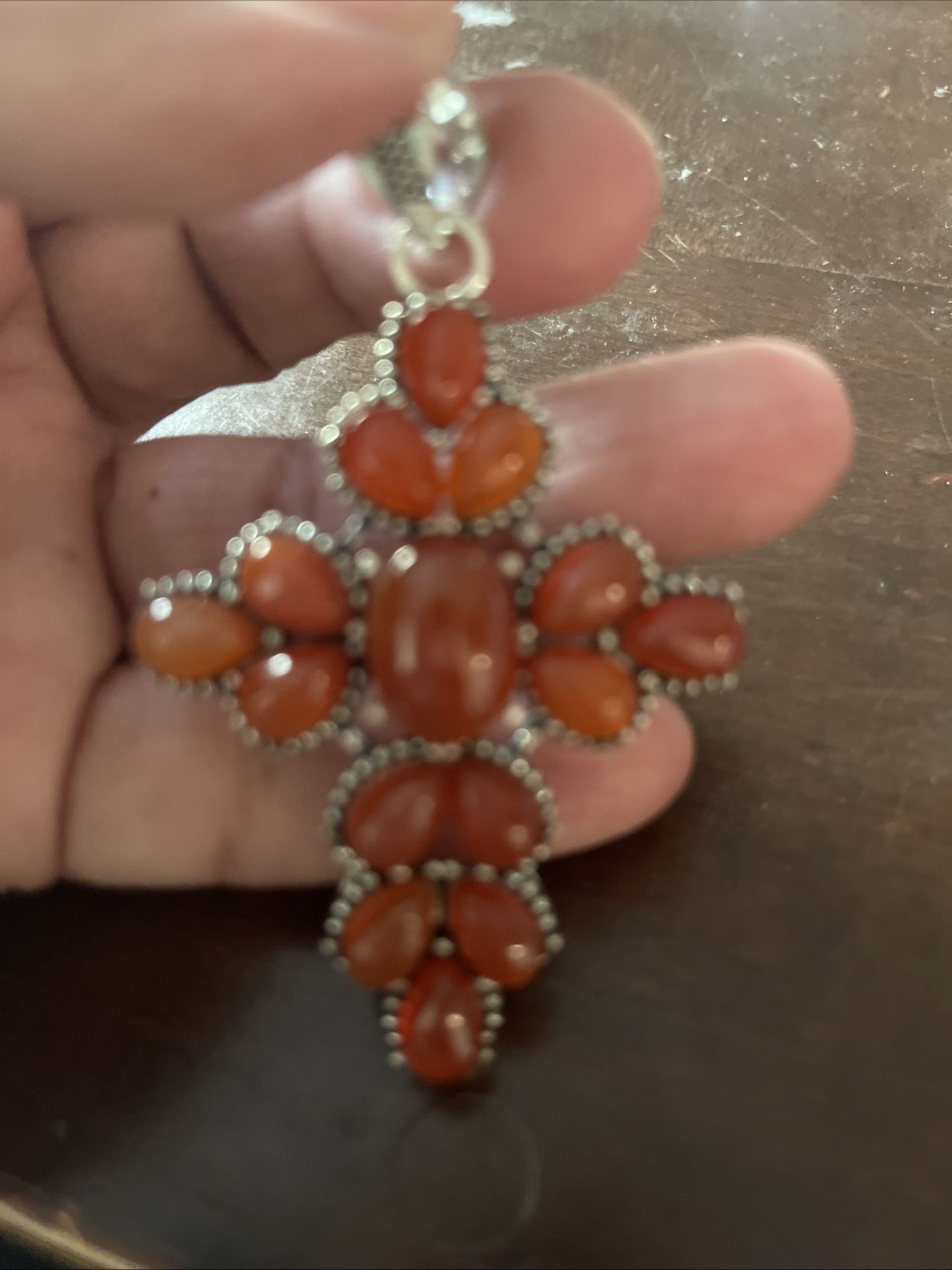Carnelian Chain Pendant