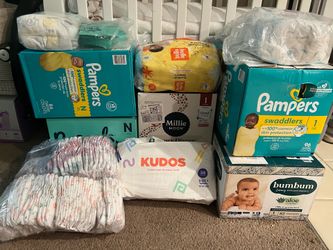 Newborn and Size 1 Diapers