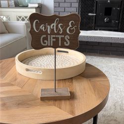 Cards & Gifts Sign 