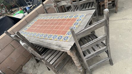 Free Imported Chairs and Tables