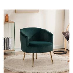 Velvet Leisure Accent Chair