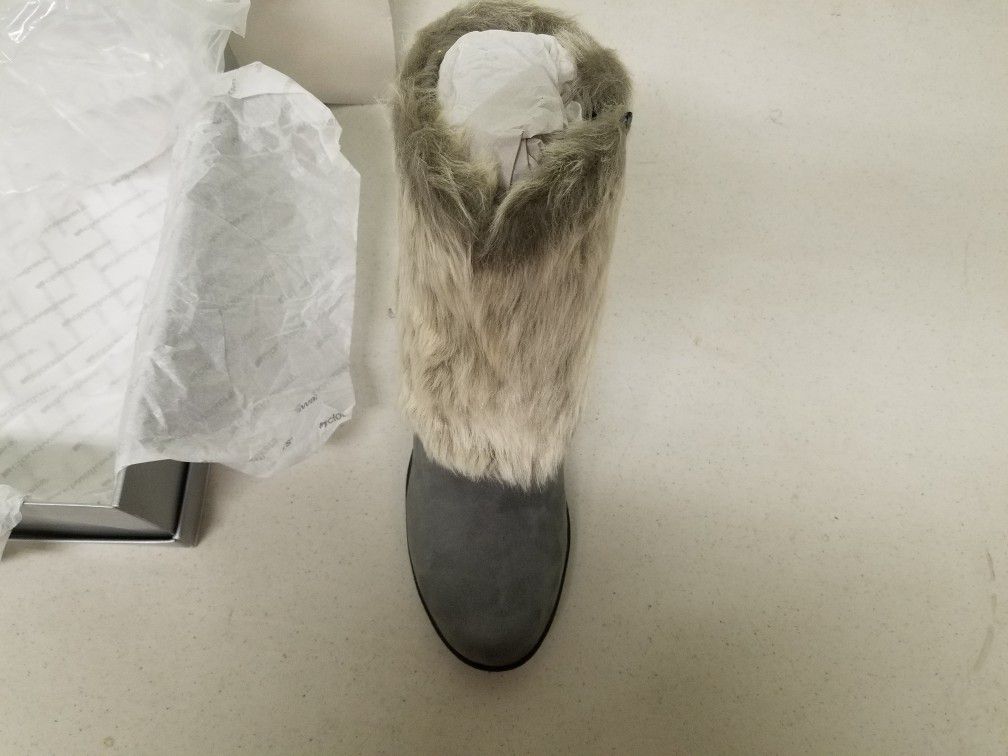 Avenue Fur BOOTS with Heels