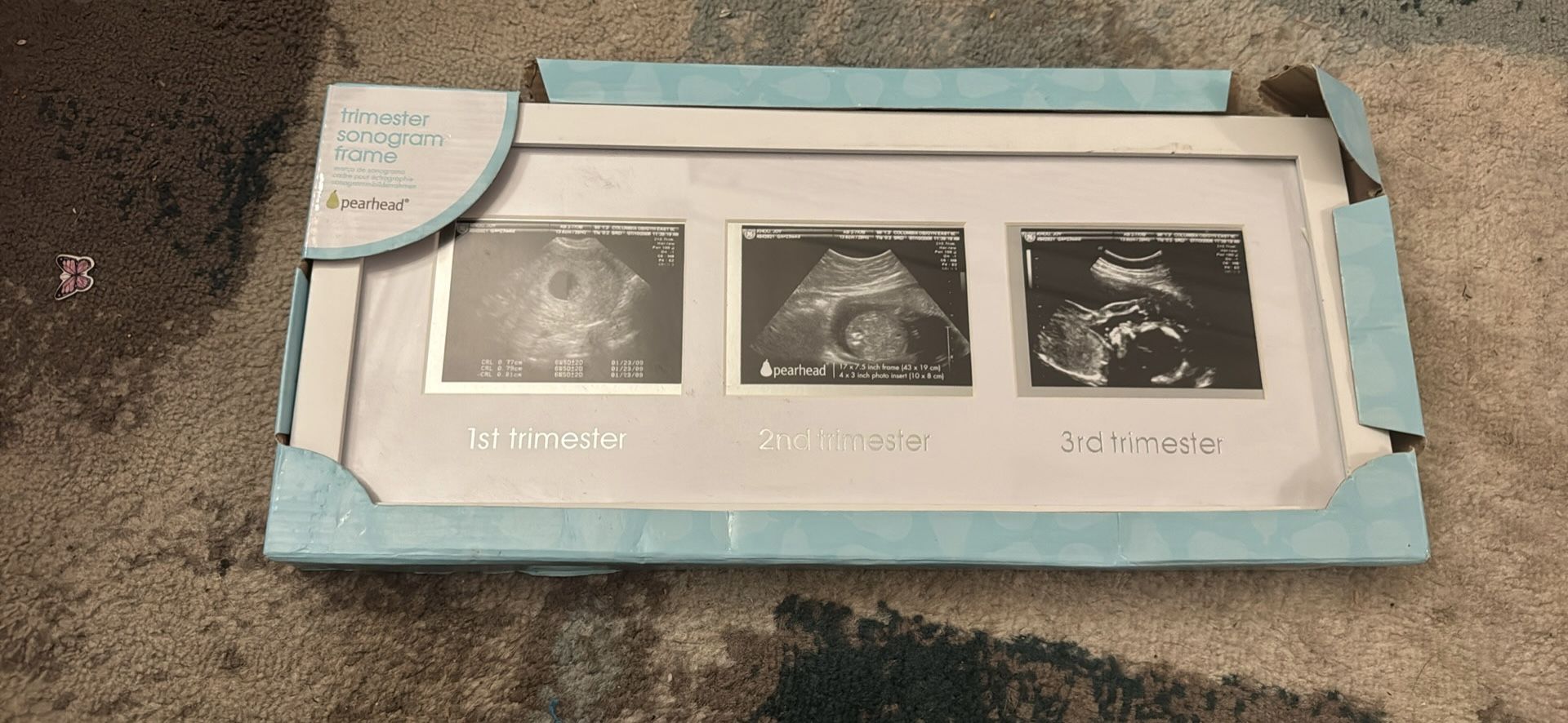White Maternity Photo Frame