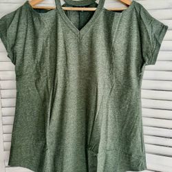 Cold Shoulder Tunic, XL