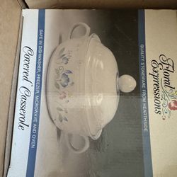 Covered Casserole Dish 