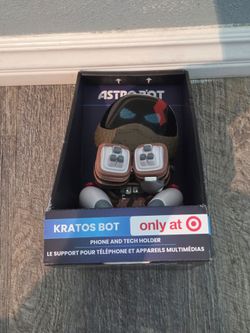 God Of War Astro Bot Kratos Bot Phone And Tech Holder Target Exclusive RARE