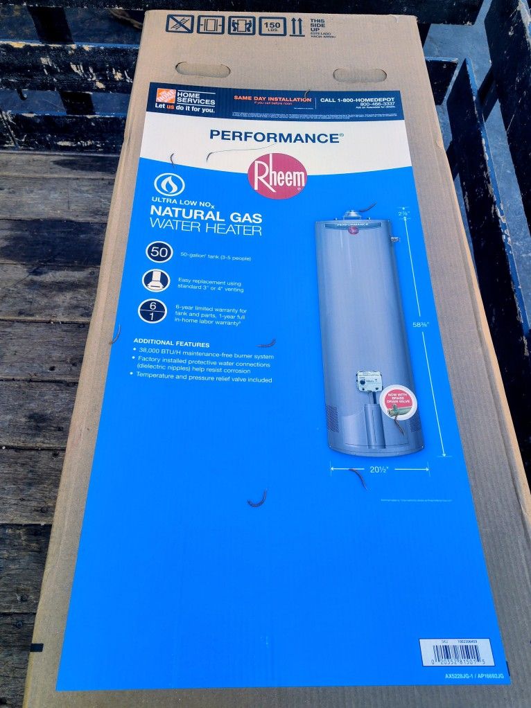 Vendo: Rheem Performance Nuevo