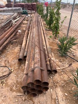 Steel pipes 3 1/2” $85 each