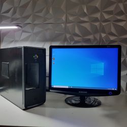 nVidia Gaming PC With Samsung LCD Monitor