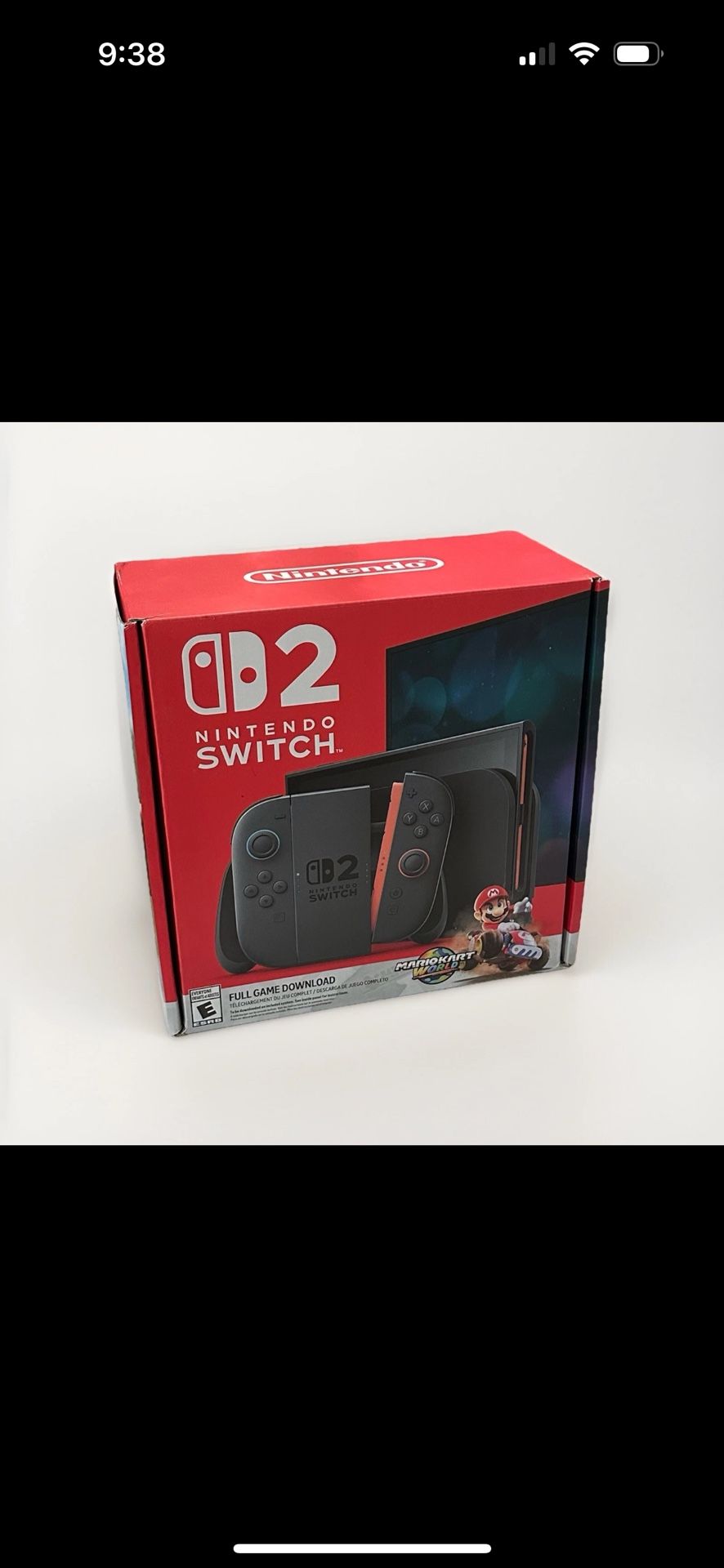 Nintendo Switch 2 Mario Kart World bundle SEALED BRAND NEW