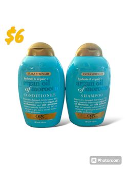 【NEW】OGX Extra Strength Hydrate & Repair Argan Oil Of Morocco Shampoo 