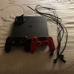Ps4 Comes With All The Cables And 2 Controllers