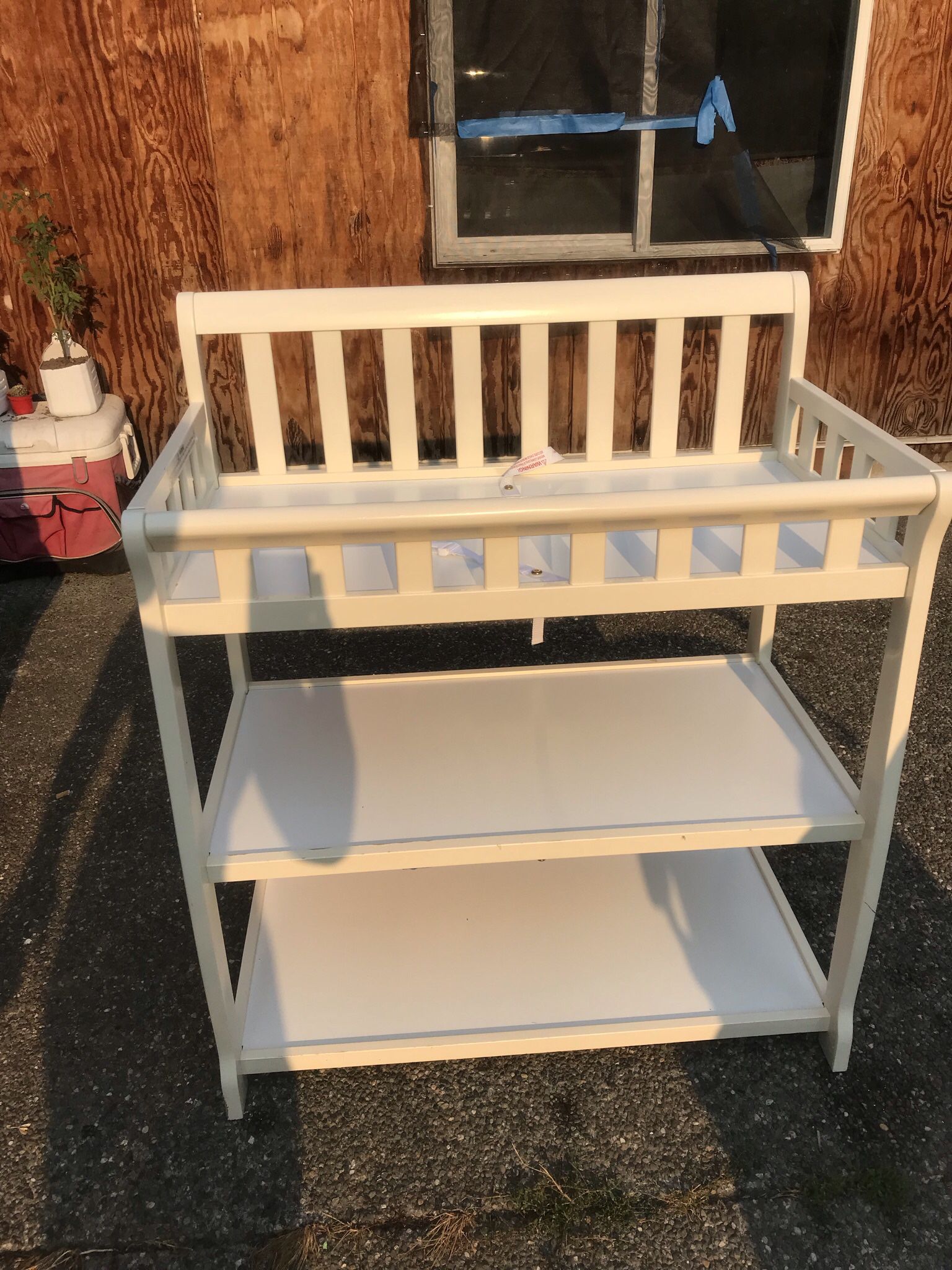 Changing Table 2 Shelf 