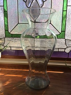 Large Crystal Vase