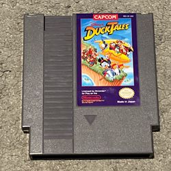 DuckTales NES Capcom 1989 Authentic Tested Working NES Nintendo