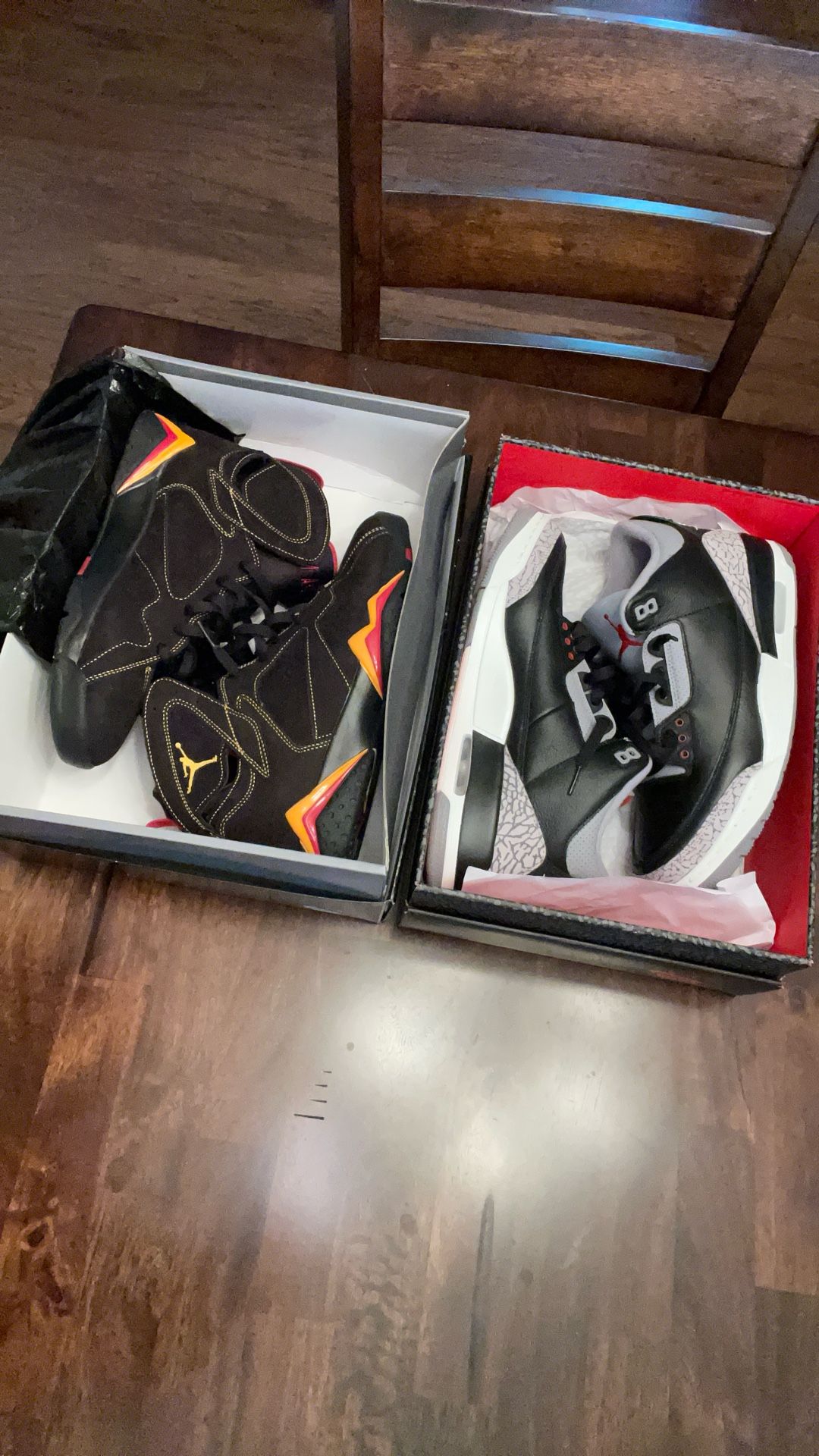 Air Jordan 3 & 7