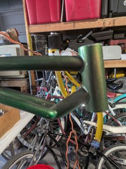 Lowrider bike frame
