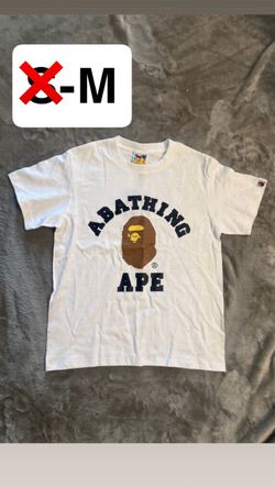 A Bathing Ape BAPE College Logo T-Shirt
