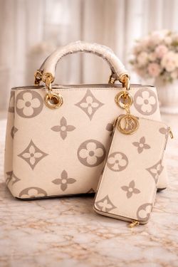 Purse And Wallet Set Monogram