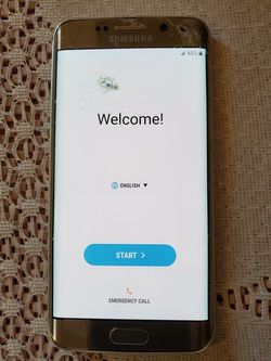 Samsung Galaxy s6 edge phone