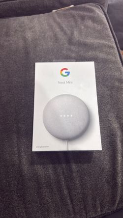 Google Nest Mini 2nd Gen - Bluetooth Speaker with English and Muliti Language Compatibility for Use Anywhere (Light Gray)