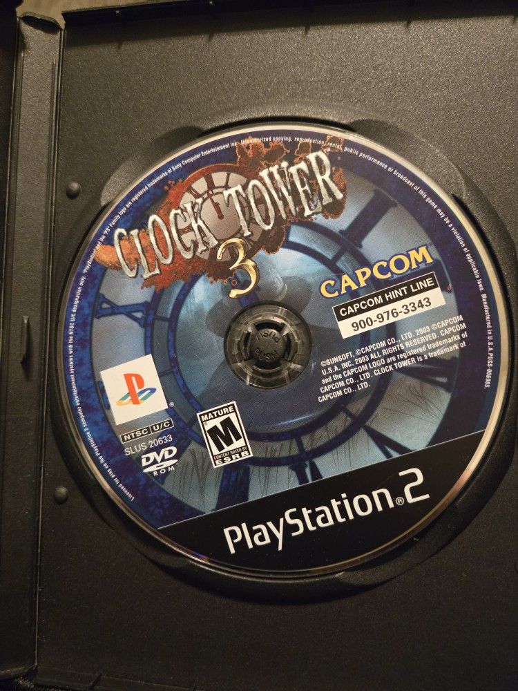 Clock Tower 3 Ps2