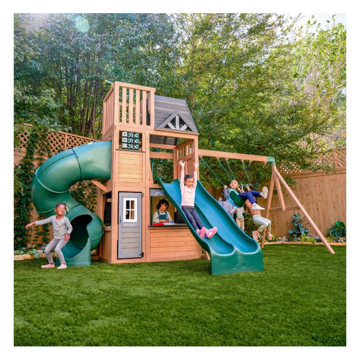 Costco KidKraft Summit View Swing Set