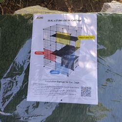 Deluxe Cat Cage 