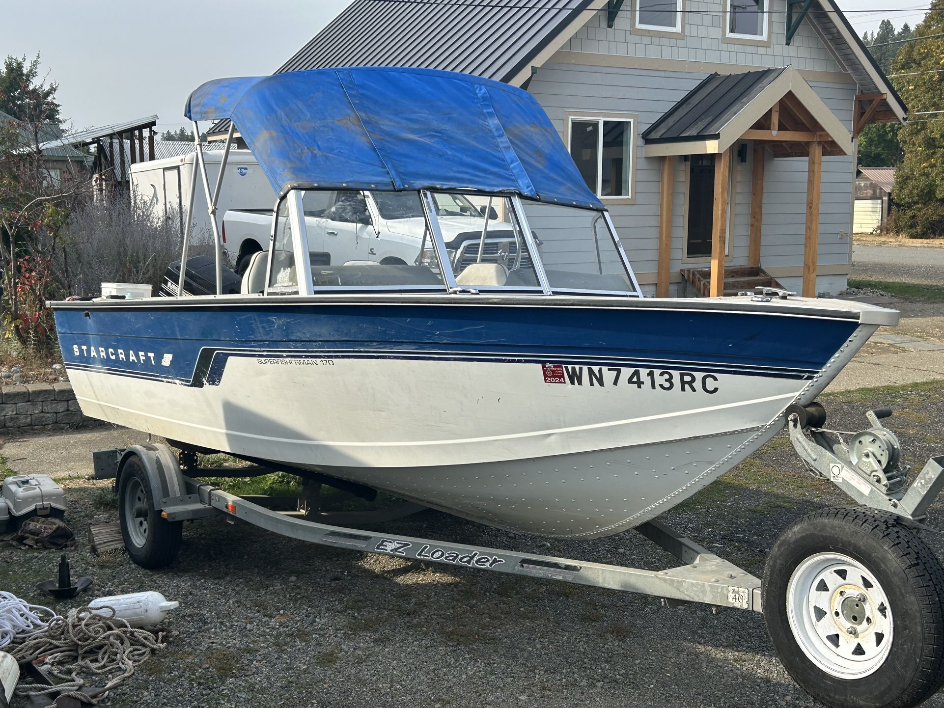 1996 StarCraft Super fisherman 17ft