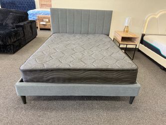 Full bed and mattress
