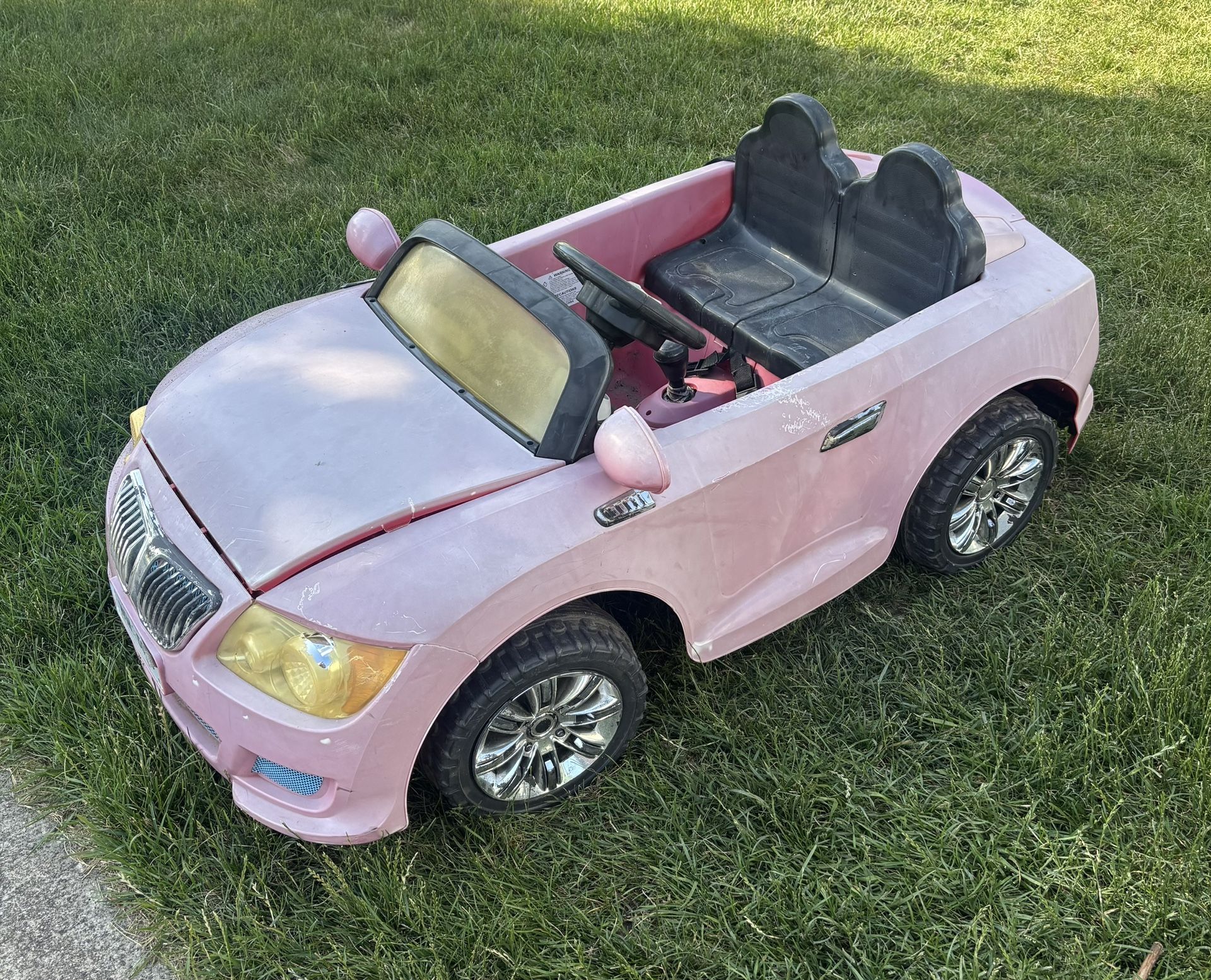 Pink Power Wheels