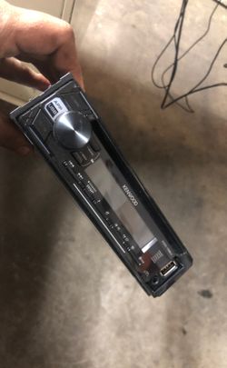 Kenwood radio with usb and Aux