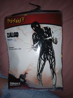 Used Zalgo Costume Adult Zise 5'4 - 5'10