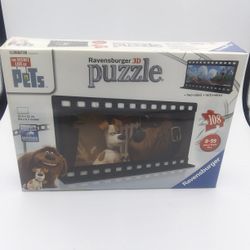 NEW 3D puzzle two sided Secret Life of Pets