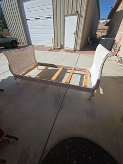 Antique Sleigh Bed Frame