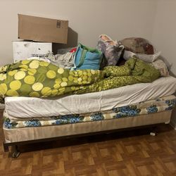 Twin Bed With Frame And Mattress 