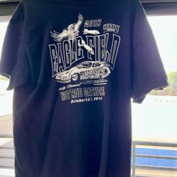 XL 2018 Eagle Field Hot Rod Gathering Black T-Shirt