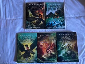 Percy Jackson paperback complete box set