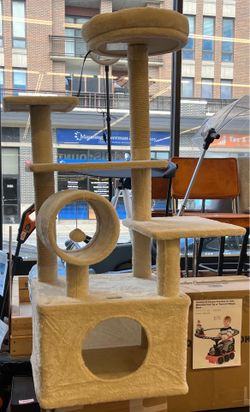 Cat Tree Tower, 48 Inch Multi-Level