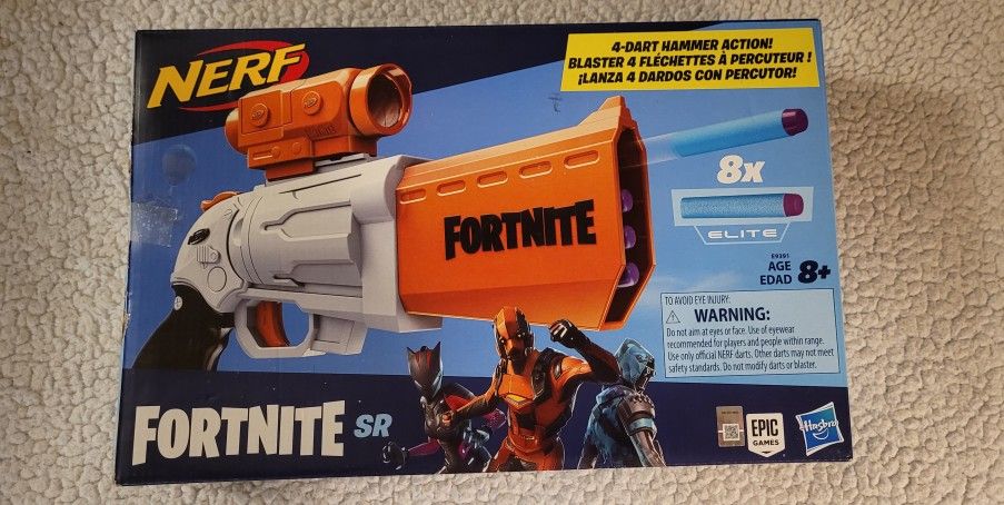 New FORNITE SR NERF GUN