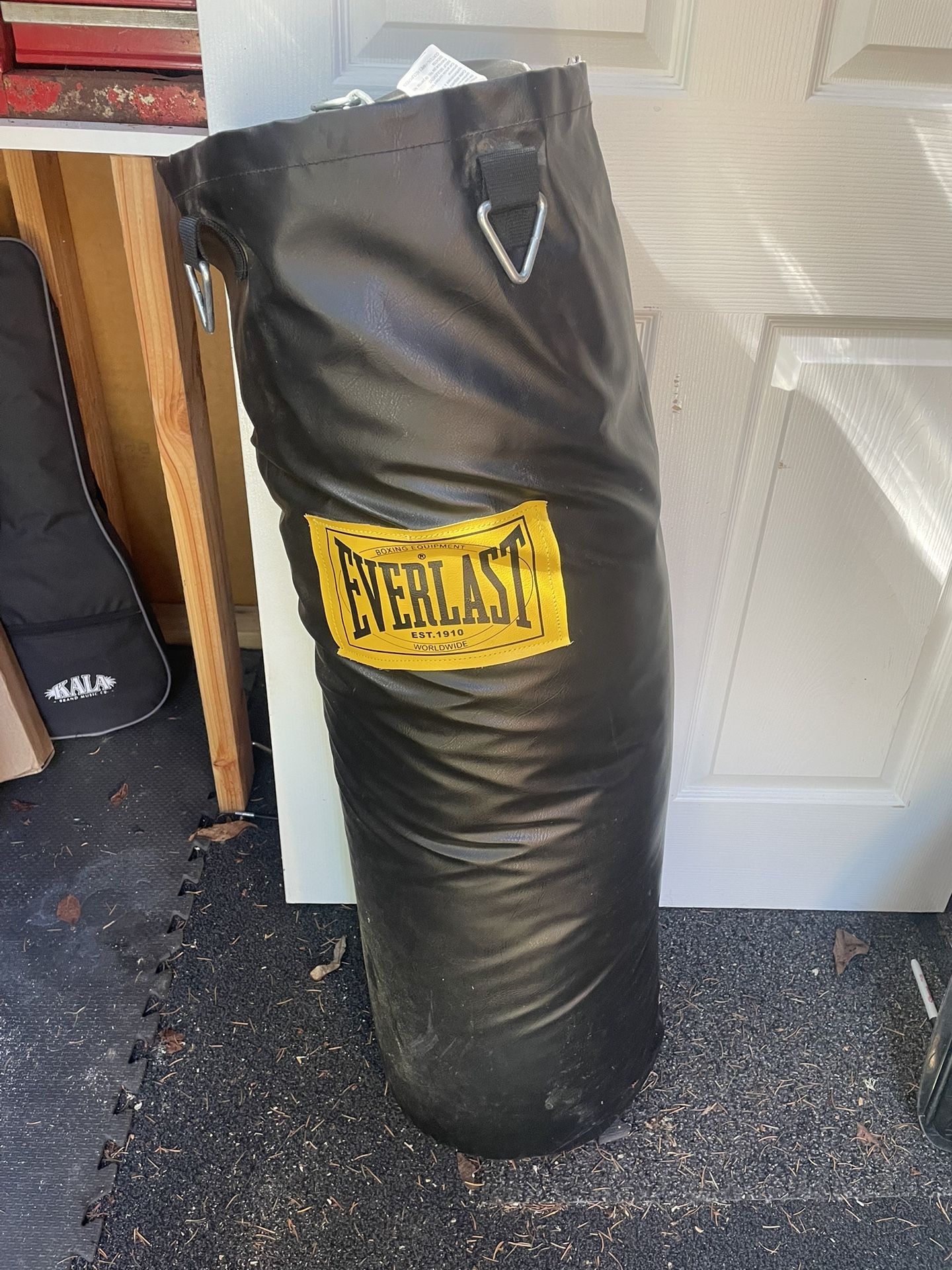 Heavy Bag With Chain Set Up For Sale