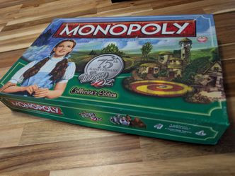 (BR/G) Monopoly The Wizard of Oz 75th Anniversary Collector's Edition (see all photos)