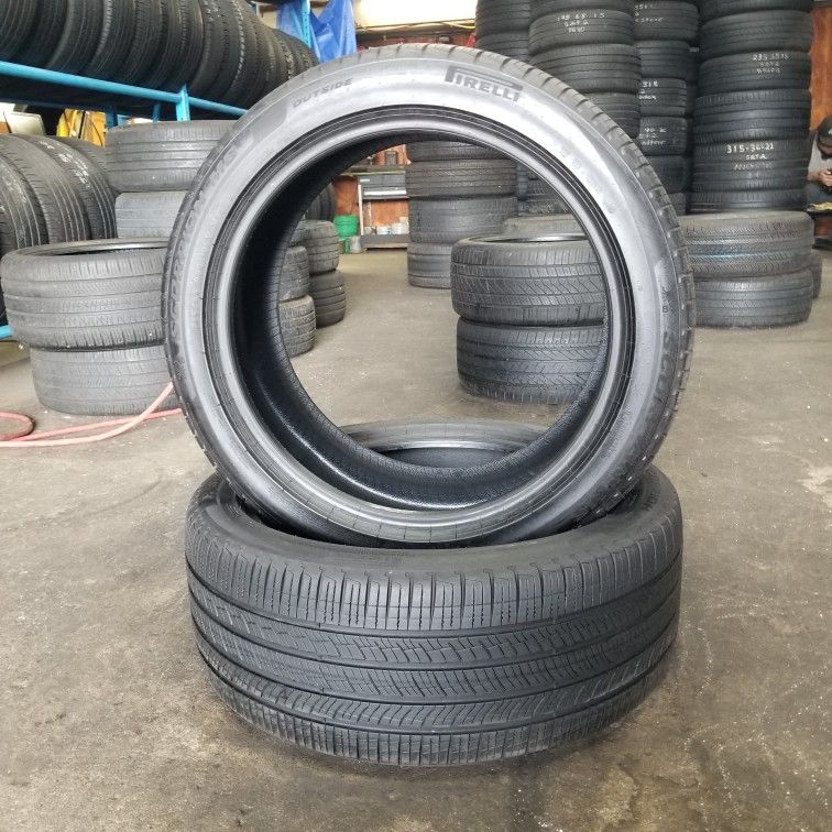 π₯ (2) 255 45 20 Pirelli Scorpion MS All Season Tires
