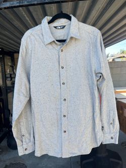 The North face Button Up  Shirt Medium
