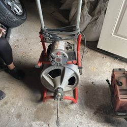 Ridgid Drain Cleaning Machine