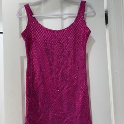 Halloween/ costumes Sequin Tunic Tank Top