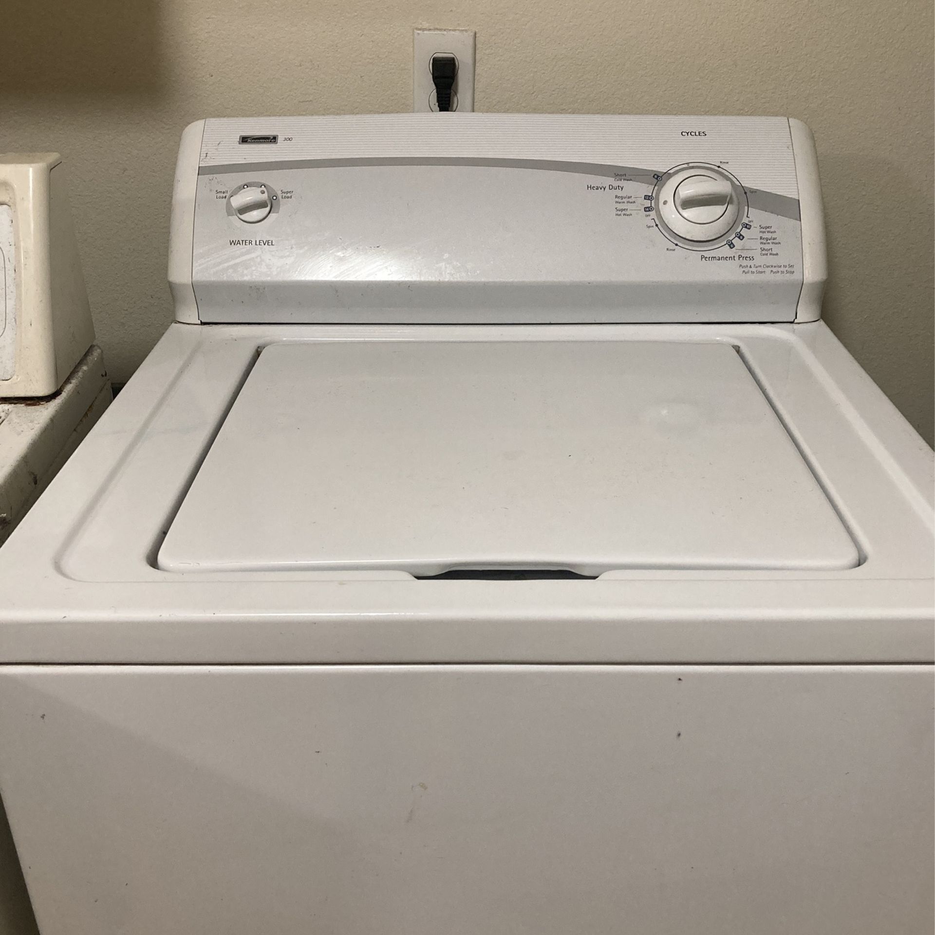 Kenmore 300 shop series washer