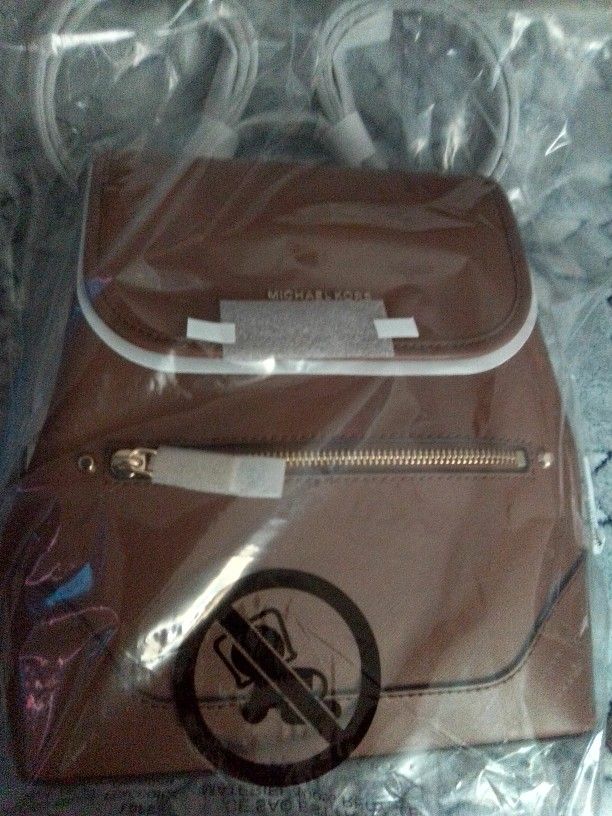 Harrison Medium Saffiano Leather Backpack